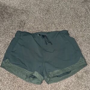 Lululemon Olive Green Athletic Shorts